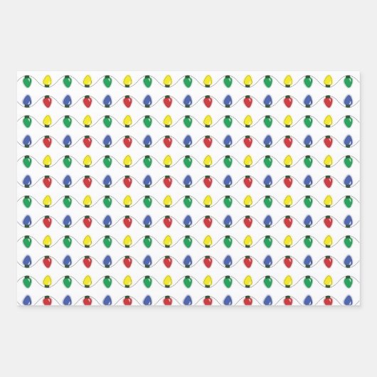 よくはしゃぐクリスマス包装紙セット ラッピングペーパーシート (正面3)