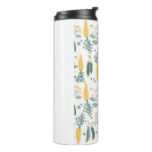 よくはしゃぐニンジン&エンドウの子どものパターン タンブラー (回転左)