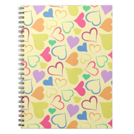 よくはしゃぐハート ノートブック