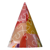 よくはしゃぐパズル4th誕生日 パーティーハット (裏面)