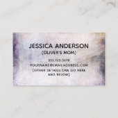 よくはしゃぐフォント自然グランジマ遊イト・カード コーリングカード (裏面)