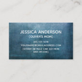 よくはしゃぐフォント、ブルーグランジモーミー遊データカード コーリングカード (裏面)