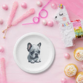 よくはしゃぐフランスの座 ペーパープレート (パーティー)