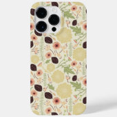 よくはしゃぐフローラミックスクリームピーチ花柄ケース Case-Mate iPhoneケース (裏面)
