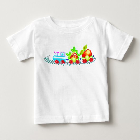 よくはしゃぐベビーTシャツ ベビーTシャツ (正面)