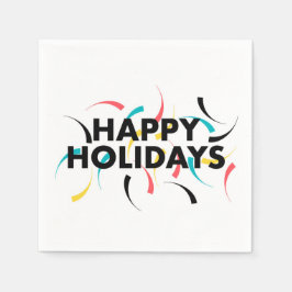 よくはしゃぐモダンデザイン スタンダードカクテルナプキン