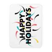 よくはしゃぐモダンデザイン マグネット (縦)