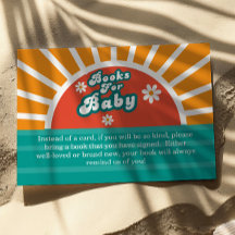 よくはしゃぐレトロサンシャインベビーブックリクエストカード