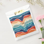 よくはしゃぐレトロレインボーストライプズ製カスタム品用 フェイバーバッグ (封をした状態)