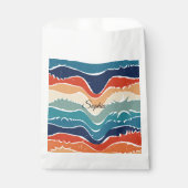 よくはしゃぐレトロレインボーストライプズ製カスタム品用 フェイバーバッグ (正面)