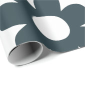 よくはしゃぐレトロ花柄 ラッピングペーパー (ロールコーナー)