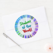 「よくはしゃぐ今週の生徒！」 シール (封筒)