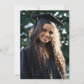 よくはしゃぐ卒業写真のスクリプト 招待状 (裏面)