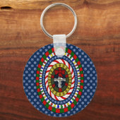 よくはしゃぐ基鎖 キーホルダー (正面)