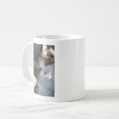 よくはしゃぐ子猫 コーヒーマグカップ (正面左)