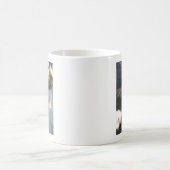 よくはしゃぐ子猫 コーヒーマグカップ (中央)