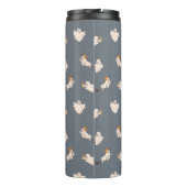 よくはしゃぐ幽霊ハロウィーンパターン タンブラー (裏面)