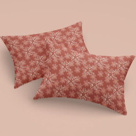 よくはしゃぐ抽象芸術ピンクと黄色の花模様 枕カバー