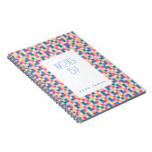 よくはしゃぐ数々の色ブロック枠 ノートブック (右側)