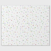 よくはしゃぐ数々の鮮やかフェスティバル ラッピングペーパー (フラット)