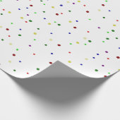 よくはしゃぐ数々の鮮やかフェスティバル ラッピングペーパー (角)