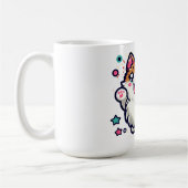 よくはしゃぐ毛猫 コーヒーマグカップ (左)