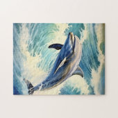 よくはしゃぐ水中競技 ジグソーパズル (横)