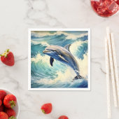 よくはしゃぐ水中競技 スタンダードカクテルナプキン (インサイチュ)