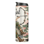 よくはしゃぐ狩人、かわいい迷彩柄スタイル タンブラー (回転右)