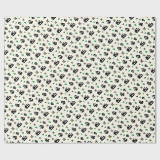 よくはしゃぐ猫 ラッピングペーパー