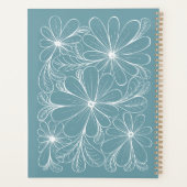 よくはしゃぐ花オンティール(緑がかった色)プランナー プランナー手帳 (裏面)