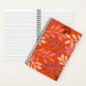 よくはしゃぐ葉フローラ ノートブック (内側)