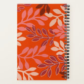 よくはしゃぐ葉フローラ ノートブック (裏面)