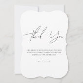 よくはしゃぐ誕生日サンキューカード ノートカード (裏面)