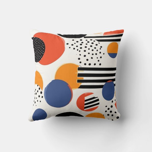 よくはしゃぐ調和 クッション (裏面)