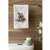 よくはしゃぐ豚カスタム ウォッシュタオル