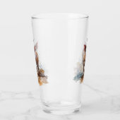 よくはしゃぐ豚カスタム タンブラーグラス (左)