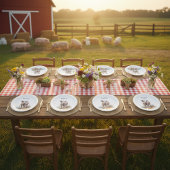 よくはしゃぐ豚カスタム ペーパープレート