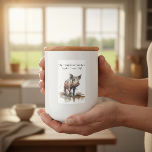 よくはしゃぐ豚カスタム ワインラベル