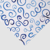 よくはしゃぐ青絵を描曲線 薄葉紙 (詳細)