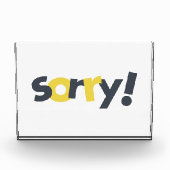 よくはしゃぐ鮮やかはっきりしたモダンデザイン フォトブロック (正面)