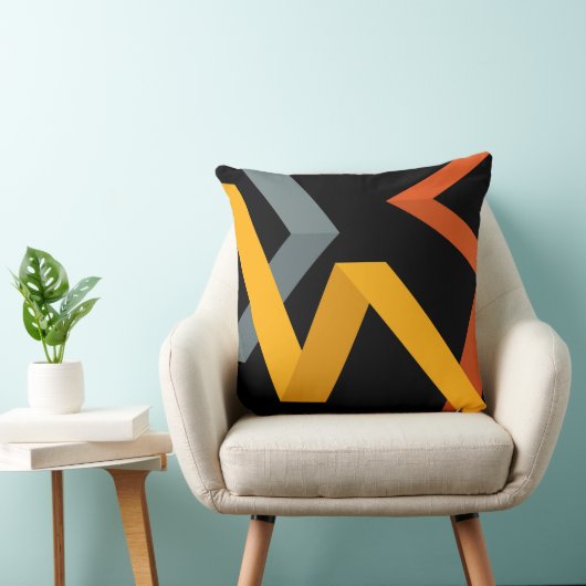 よくはしゃぐ鮮やかモダン，都市のグラフィック方法 クッション (椅子)