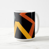 よくはしゃぐ鮮やかモダン,都市のグラフィック方法 コーヒーマグカップ (正面右)