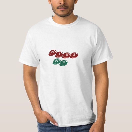 よくはしゃぐ「恋しく思Me」グラフィックTシャツ Tシャツ (正面)