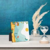 よくはしゃぐ&説明よくはしゃぐ的Jungle Cubデジタル フォトプラーク (インサイチュ)