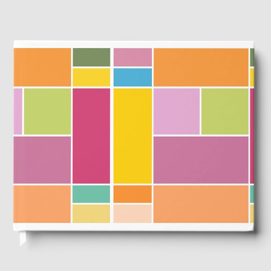 よくはしゃぐSpringtimeジオメトリブロック ゲストブック (正面)