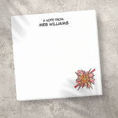 よくやった名前をカスタムするおもしろいレトロ漫画本 ポストイット