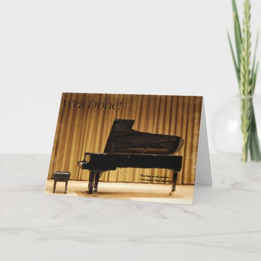 よくやった！ カード (正面)