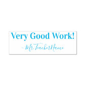 「よくやった！」 グレーディング用ゴム印 セルフインキングスタンプ (デザイン)