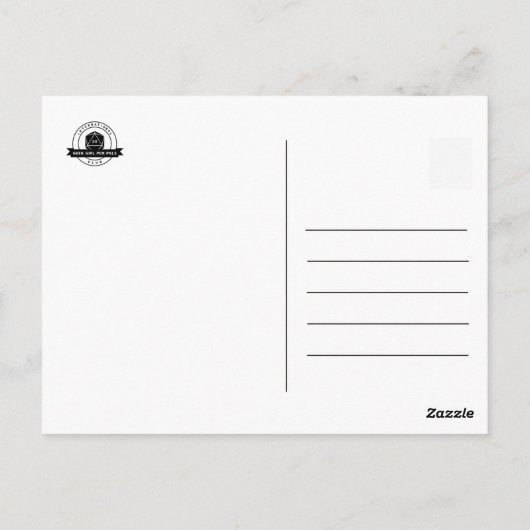 「よくやった」ポストカード(Art by Em Somerville) ポストカード (裏面)